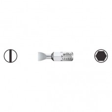 Wiha Standard Bit - Slotted - Style C 6.3. - 4.5 mm - 01623
